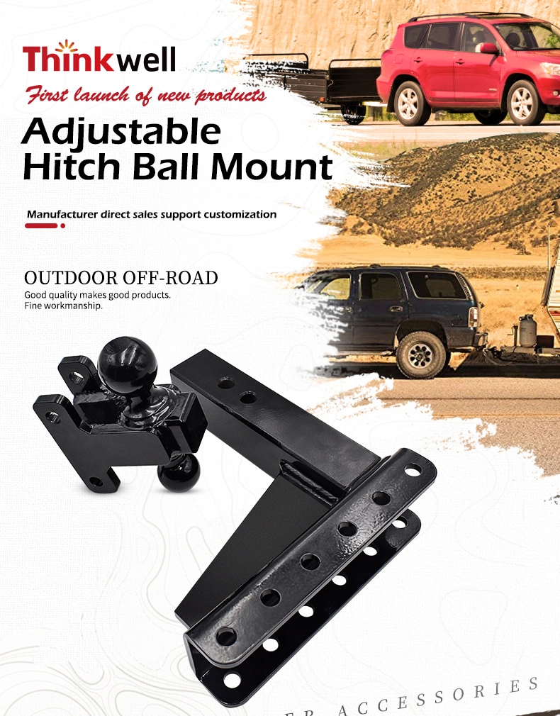 Ajustable Hitch Ball Amount with Two Ball