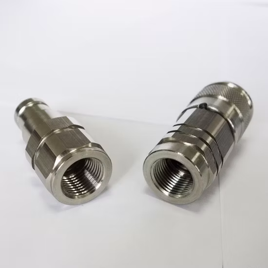 NAIWO 3/8 Stainless NPT Flat Face Quick Release Couplers Couplings