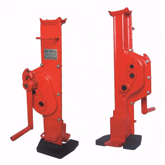 5 Ton Hydraulic Trailer Lifting Steel Rack Mechanical Jack
