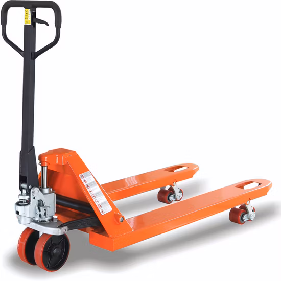 China 2.5ton 2500kg 2.5t AC Pump Hydraulic Manual Hand Pallet Truck Pallet Jack